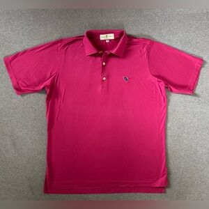 Fairway & Greene polo golf shirt in pink‎ men’s M